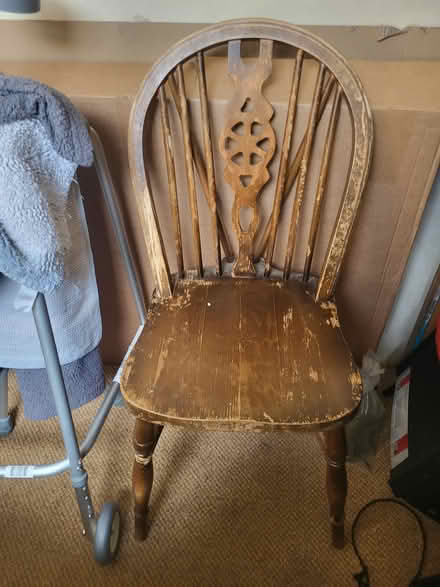 Photo of free Old wooden chair (Morecambe) #1