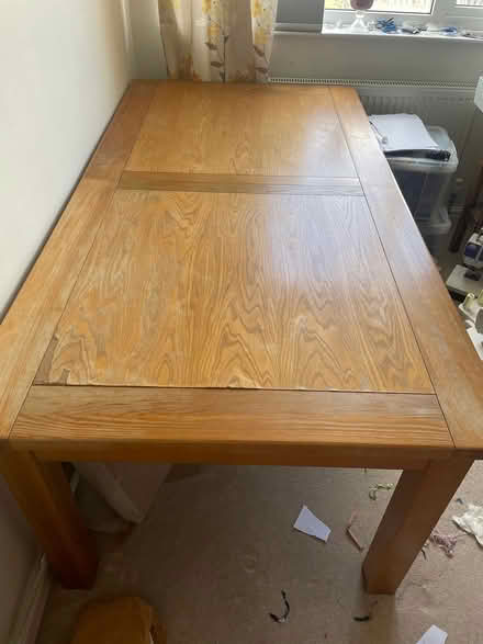 Photo of free Large dining table 6ft (Whalley) #1