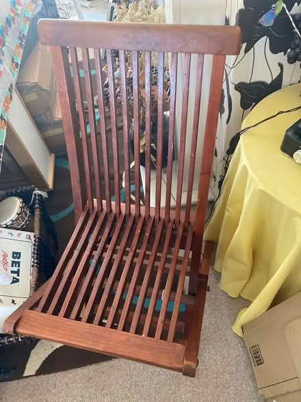 Photo of free Folding wooden chair (Willingdon BN22) #1