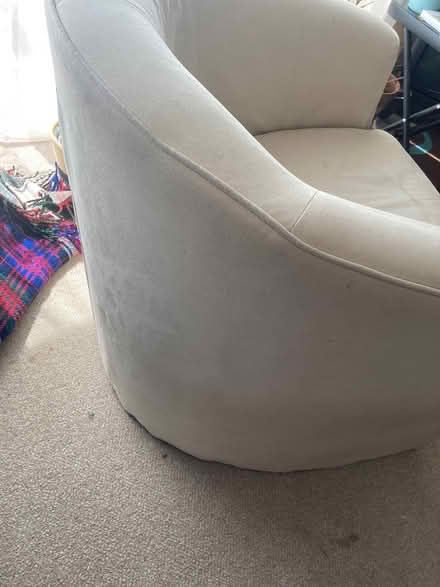 Photo of free Cream armchair (Willingdon BN22) #2
