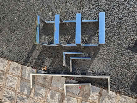 Photo of free chrome towel rails etc (Wistaston CW2) #2