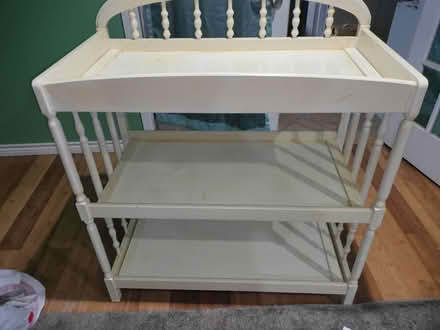 Photo of free Real wood baby changing thing (Atkins area) #1