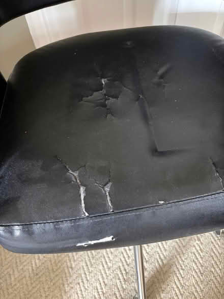 Photo of free Swivel Faux Leather Chair (Gore ME9) #3