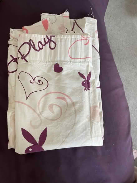 Photo of free 1 playboy curtain (Wandsworth SW18) #1
