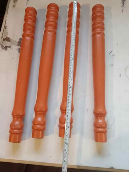 Photo of free Wooden table legs (SW15 Putney Vale) #1