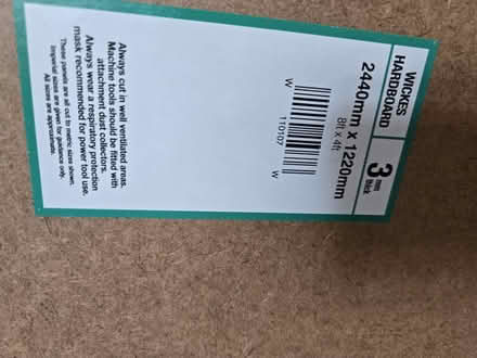 Photo of free Hardboard x2 (B236na) #1