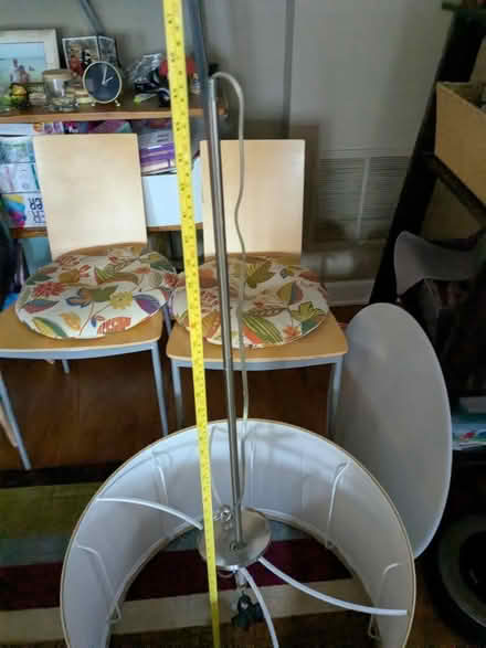 Photo of free Ceiling mount light w/ fabric shade (Oak Park (Ridgeland & Lake)) #2