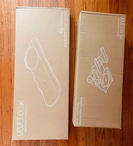 Photo of free uplift desk keyboard tray (40 Arch Street) #1