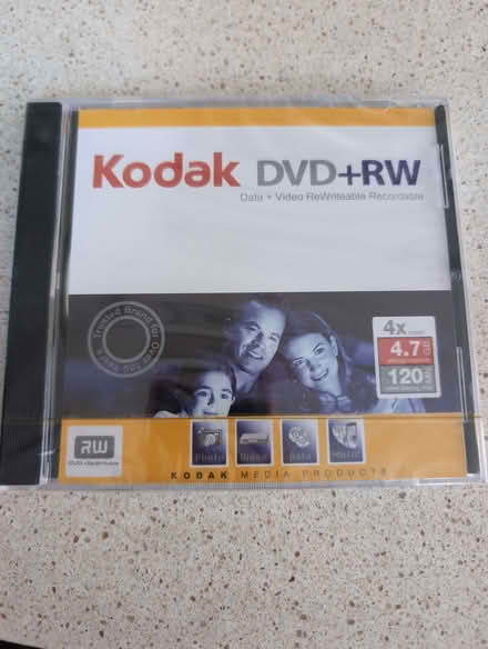 Photo of free BN Kodak DVD+RW 120 minutes (Raynes Park SW20) #1