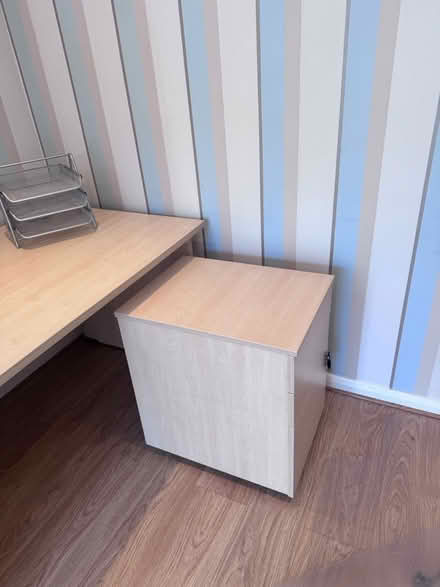 Photo of free Office Desk and pedestal (St John’s Worcester) #3
