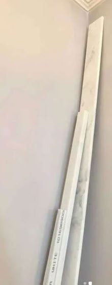 Photo of free Offcuts of Minerva Carrara White marble worktop and upstand (Earls Court SW10) #1