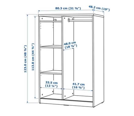 Photo of free IKEA small wardrobe (Carlton Hill BN2) #3