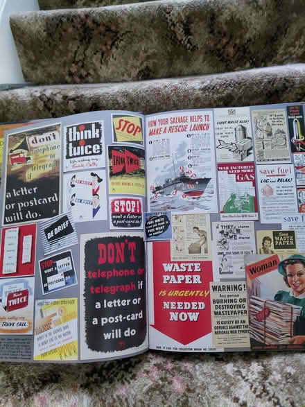 Photo of free Wartime scrapbook (Stroud GL5) #2