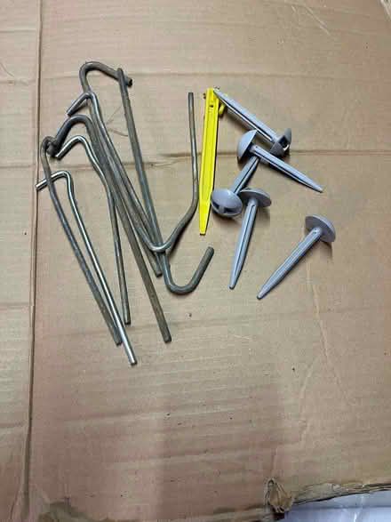 Photo of free Tent pegs small collection (Chesterton OX26) #1