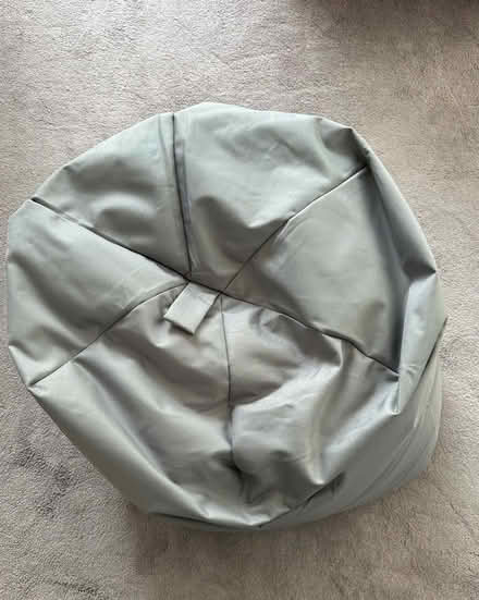 Photo of free Grey bean bag (Bedlington NE22) #1
