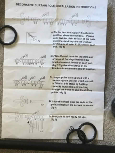 Photo of free IKEA curtain pole (Millhouses S7) #2