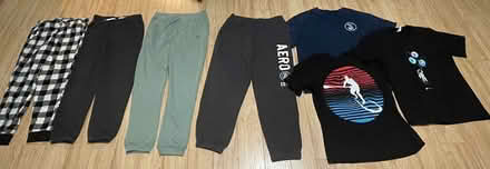 Photo of free 4 pants - 3 shirts (12-14) (Sunnyvale Community Center) #1
