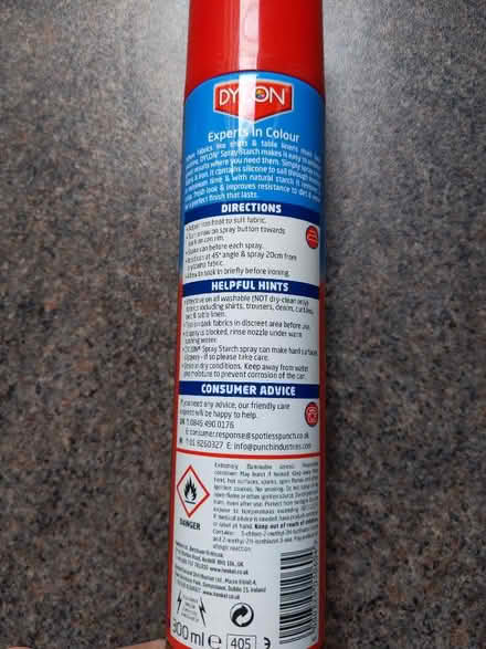Photo of free Carpet cleaner fluid and spray starch (Mickleover DE3) #2