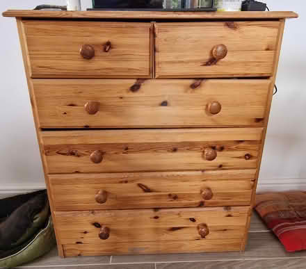 Photo of free collection: wooden drawer chest (Moulsoe MK16) #1