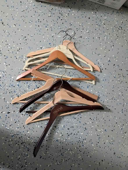 Photo of free Pant/ skirt + wooden hangers (Cupertino/West San Jose) #3