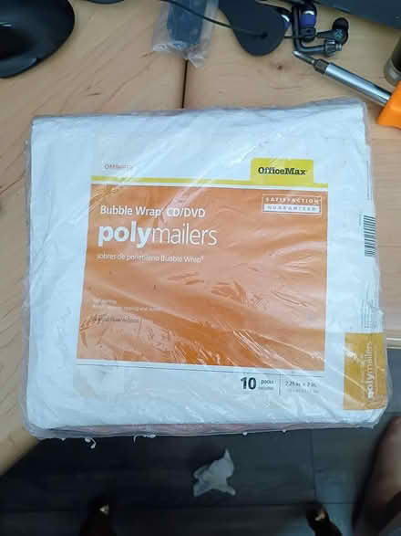 Photo of free CD/DVD polymailers (Vacaville) #1