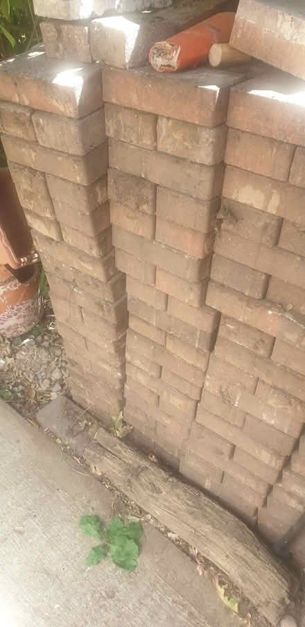 Photo of free Red paving bricks (Binsted BN18) #1
