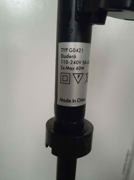 Photo of free IKEA floor lamp (Grassmarket EH1) #2