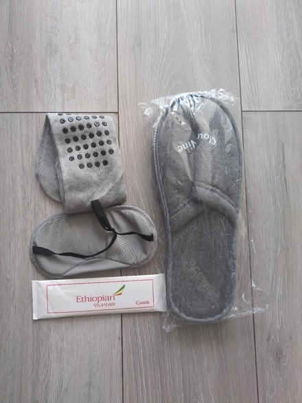 Photo of free Socks / comb / slippers /eye mask (Shoreditch, E1) #1