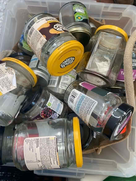 Photo of free Large bag of jam jars (St Leonards Green TN38) #1