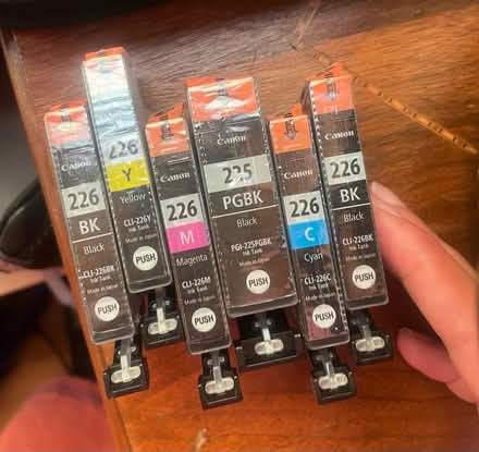 Photo of free Canon printer ink cartridges (Astoria) #1