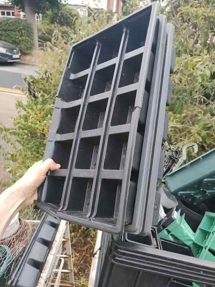 Photo of free Plastic plant pots and seed trays various sizes and col (Leatherhead KT22) #3