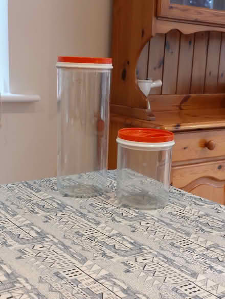 Photo of free Plastic storage canisters (Hampsthwaite HG3) #1