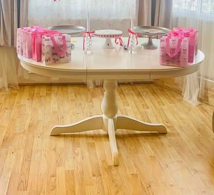 Photo of free White extending table only (E173 Rp) #1