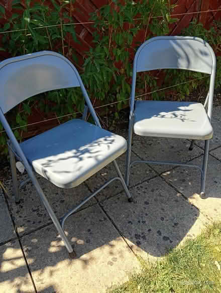Photo of free Two Fold Up Chairs (Grove OX12) #1