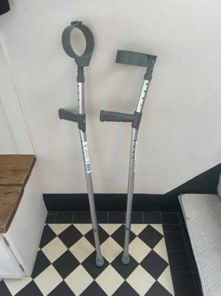 Photo of free Adjustable crutches (Southend SS9) #1