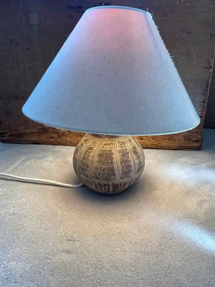 Photo of free Vintage Habitat table lamp (Bear Flat BA2) #1