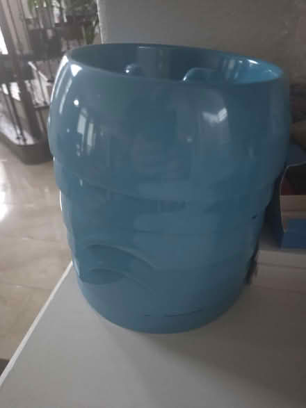 Photo of free Small blue speed/slow bowls for dog (Plano) #2