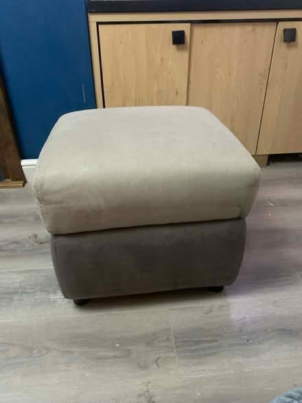 Photo of free sofa and matching footstool (Dogsthorpe PE1) #2