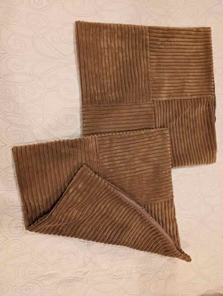 Photo of free Corduroy cushion covers (Cupertino/West San Jose) #1