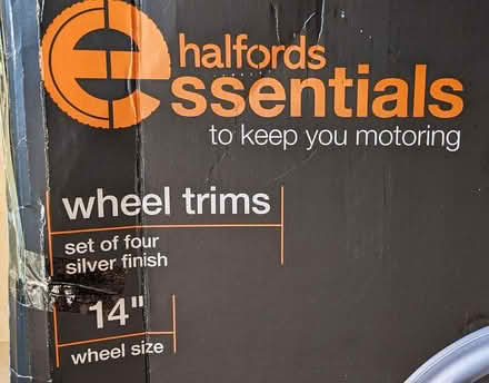 Photo of free Halfords Essentials 14" Wheel Trims (PL4 Greenbank.) #2