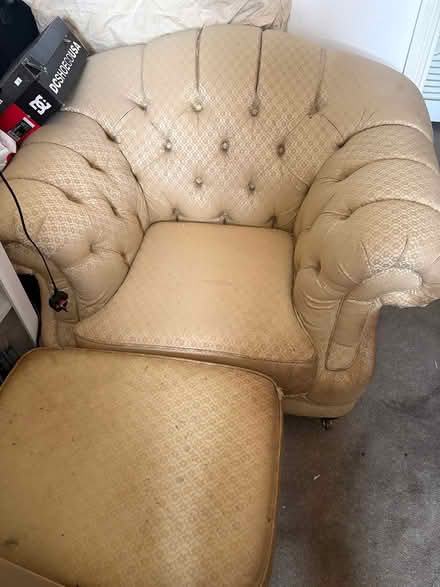 Photo of free Farm chair and footstool (Pill BS20) #1