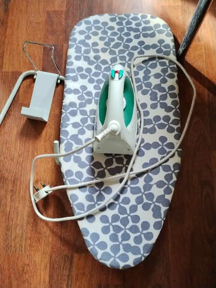 Photo of free Iron and small ironing board (Bonnington road, EH6) #1