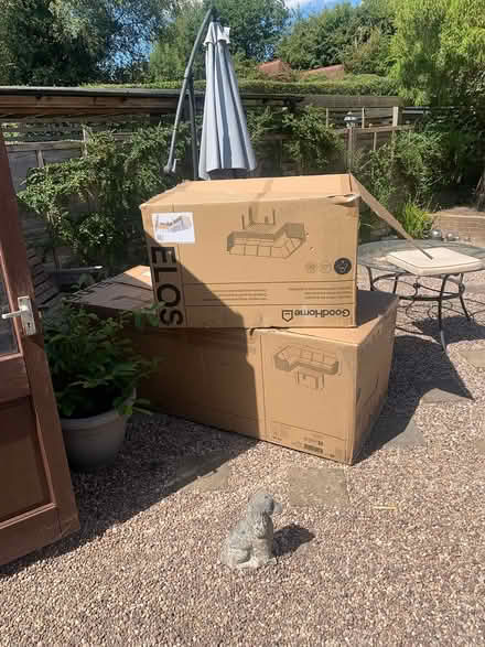 Photo of free 2 large cardboard boxes (crowborough TN6) #2