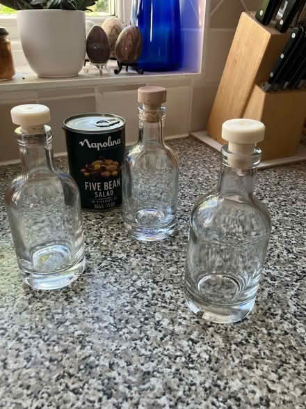 Photo of free 3 small corked bottles = M/head River Area. (Maidenhead SL6) #1