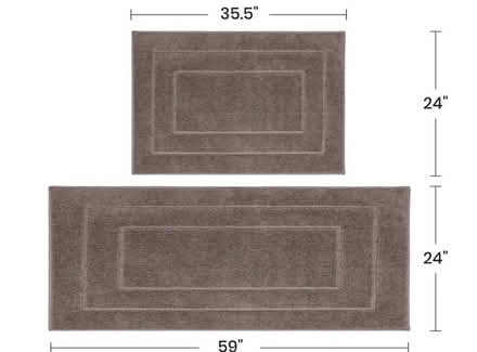 Photo of free Used Brown rugs - 2 sizes (Wakefield) #1