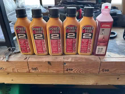 Photo of free 2 stroke oil (Hastings TN34) #1