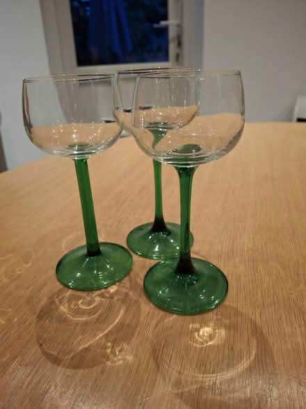 Photo of free 11 hock glasses (Southgate N14) #1