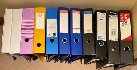 Photo of free Lever arch files (Fringford OX27) #1