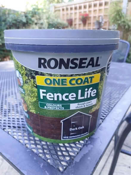 Photo of free Fence paint (North Tonbridge TN10) #1