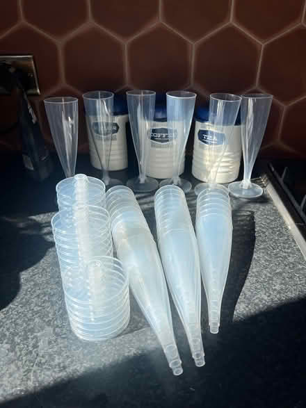 Photo of free 32 Plastic Champagne flutes (Bromsgrove B61) #2